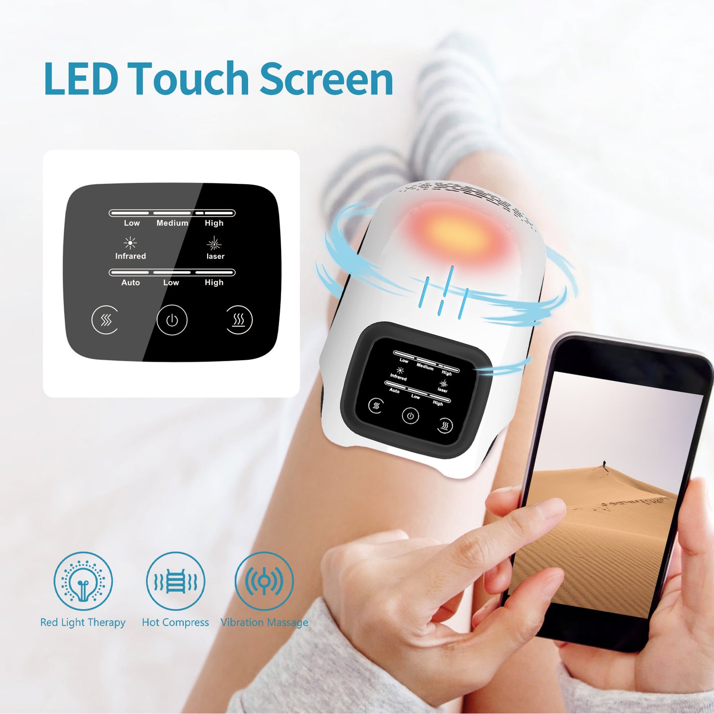 Heating Knee Massager